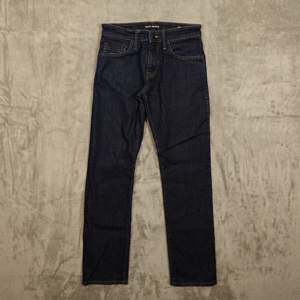 Mavi jeans Zach straight leg‎ men's 28x32 dark blue denim